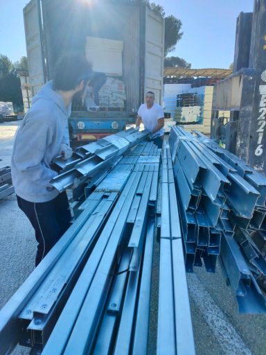 villa entièrement en structure métallique