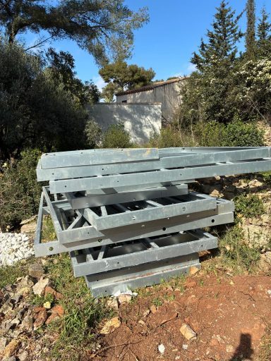 villa entièrement en structure métallique