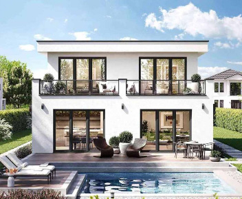 maison moderne en acier villa de 190m² moderne en acier galvanisé léger