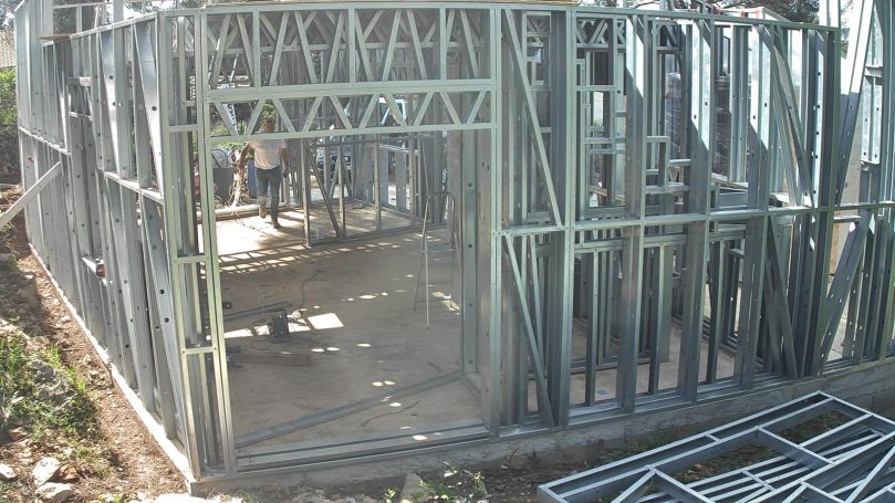 Villa en structure métallique, acier galvanisé, sur mesure, en France, Sanary sur mer