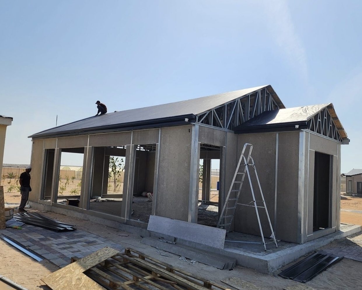 STRUCTURE STRUCTURE METALLIQUE EN KIT POUR LA CONSTRUCTION